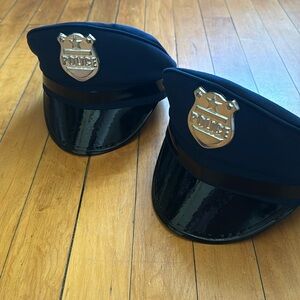 Fake police hats